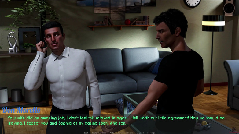 Porngame201: Eine ehefrau und stiefmutter, echte fickende Sophia musste ihren körper...