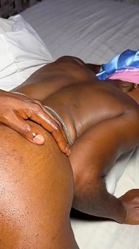 Creamy Pussy Slut Cums on Generals BBC
