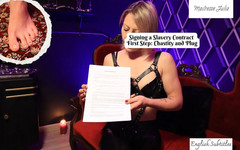 DeesseJulia: Podpis smlouvy o otroctví: První krok - cudnost a kolík