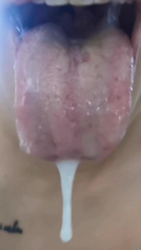 Swallowing Cum in Mouth!