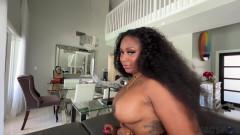 J-Mac: Chrarlotte lavish si cewek semok kulit hitam dientot habis-habisan sama...