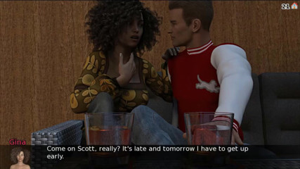 Visual Novels: Big citys pleasures part 7 - first love fuck with my friend