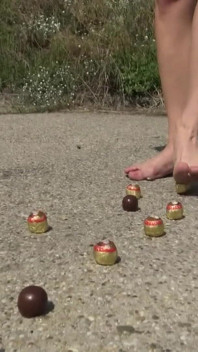 Crushing Girl Outdoor Chocolate Soles