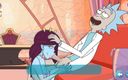 Miss Kitty 2K: 릭의 음란한 우주 - 첫 번째 업데이트 - 릭과 유니티 섹스