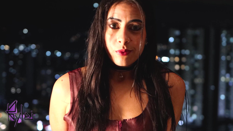 Kylei Ellish: Blowjob on the balcony to my friend while his girlfriend...