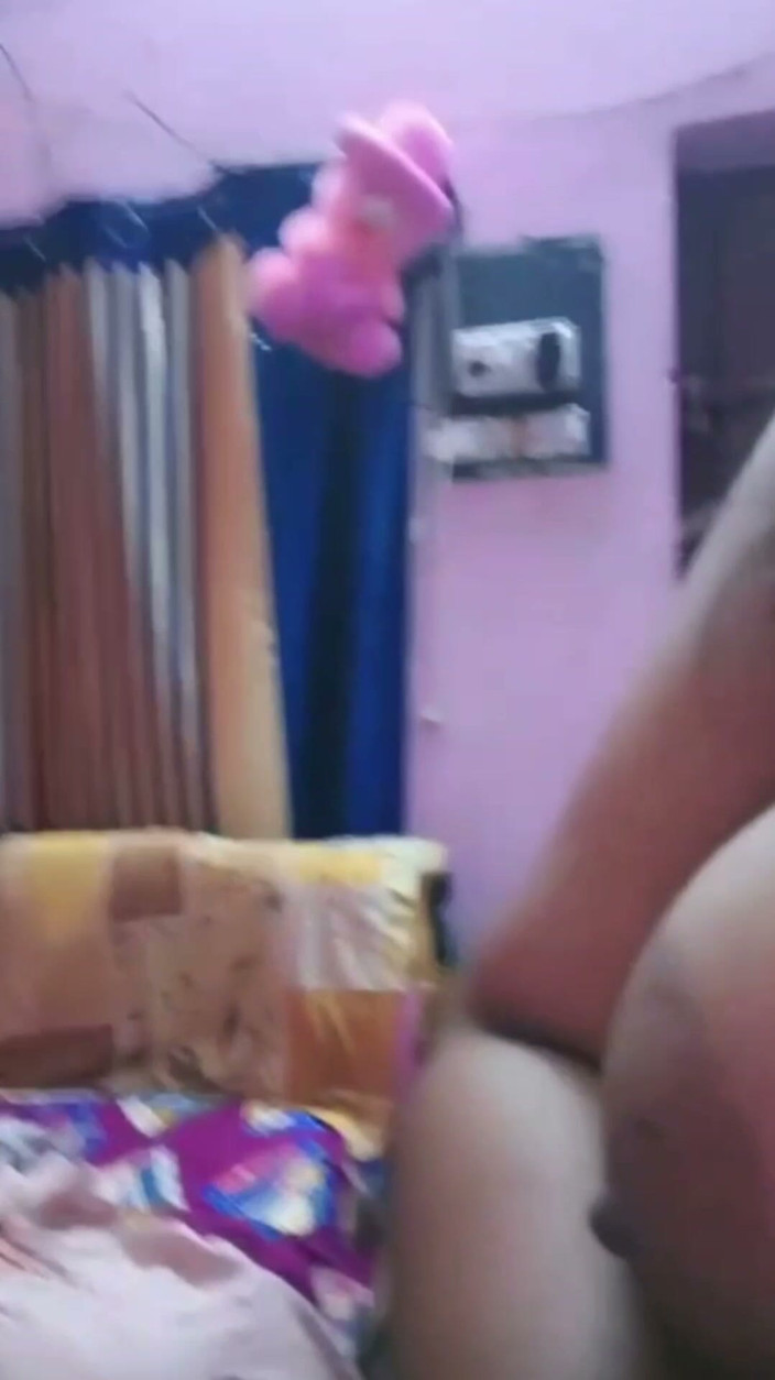 Telugu horny aunty: Telugu Stripping and Fingering When Husband Is No Home
