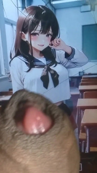 彼は私を撫でながら私を見つめました