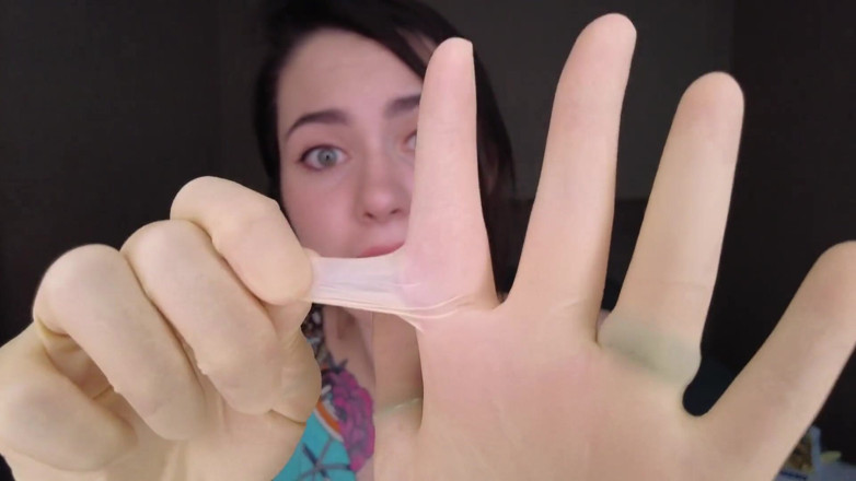 Stacy Moon: Meine latexhandschuhe sammlung