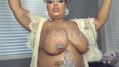 Mulan Blossom: Mulanblossom inzucca tette e pancia in cera bollente che stuzzica