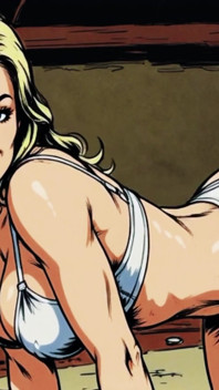 Vollbusige MILfs necken in bikinis