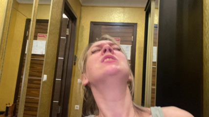 Magical cum: Masturbace po fitness