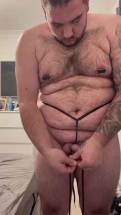 Shaun Cbt: 鸡巴被鸡巴上的蛋蛋束缚