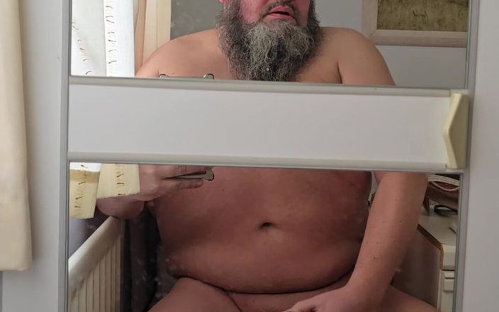 big_davec: Мастурбация сидя перед зеркалом