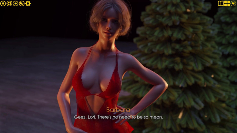 3D Cartoon Porn: Il mio piacere 35 - il regalo di natale di lori &amp; Barbara...