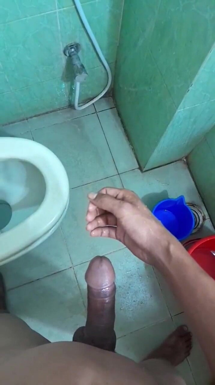 Sabbir khan: Bengali Boy's Solo Masturbation in the Bathroom