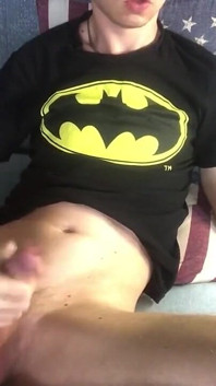 Stunning Twink Shows off His Precum and Jerks off Until Cum