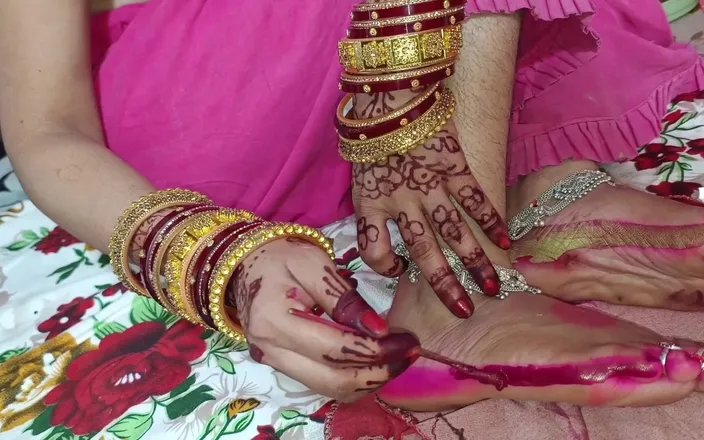 Lalita Singh: Indian New Married Women First Night Honeymoon Dirty Talk