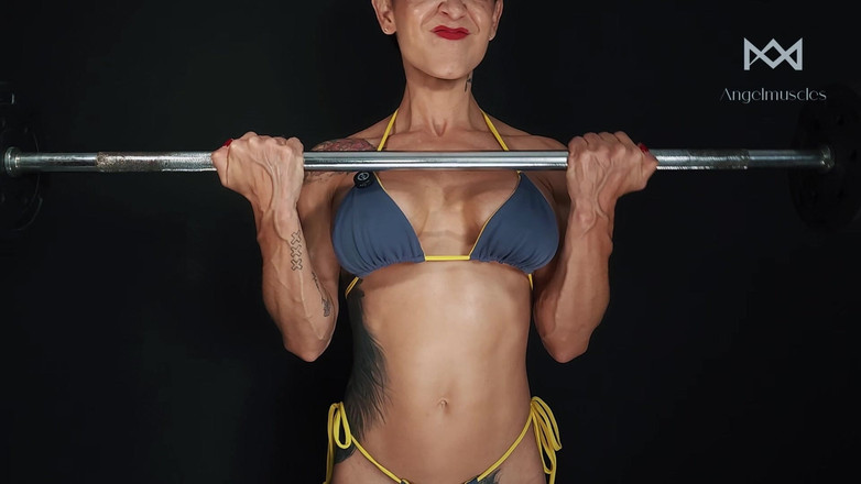 Angelmuscles: Latihan terbaik untuk memompa bisep/pembuluh darah!!