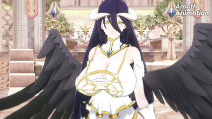 Isekai Animation: 가장 크고 아름다운 젖탱이를 가진 대군주 알베도