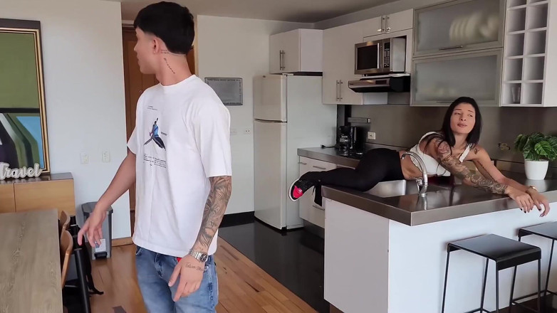 Salome Gil: Fucking My Stepbrother in the New Apartment