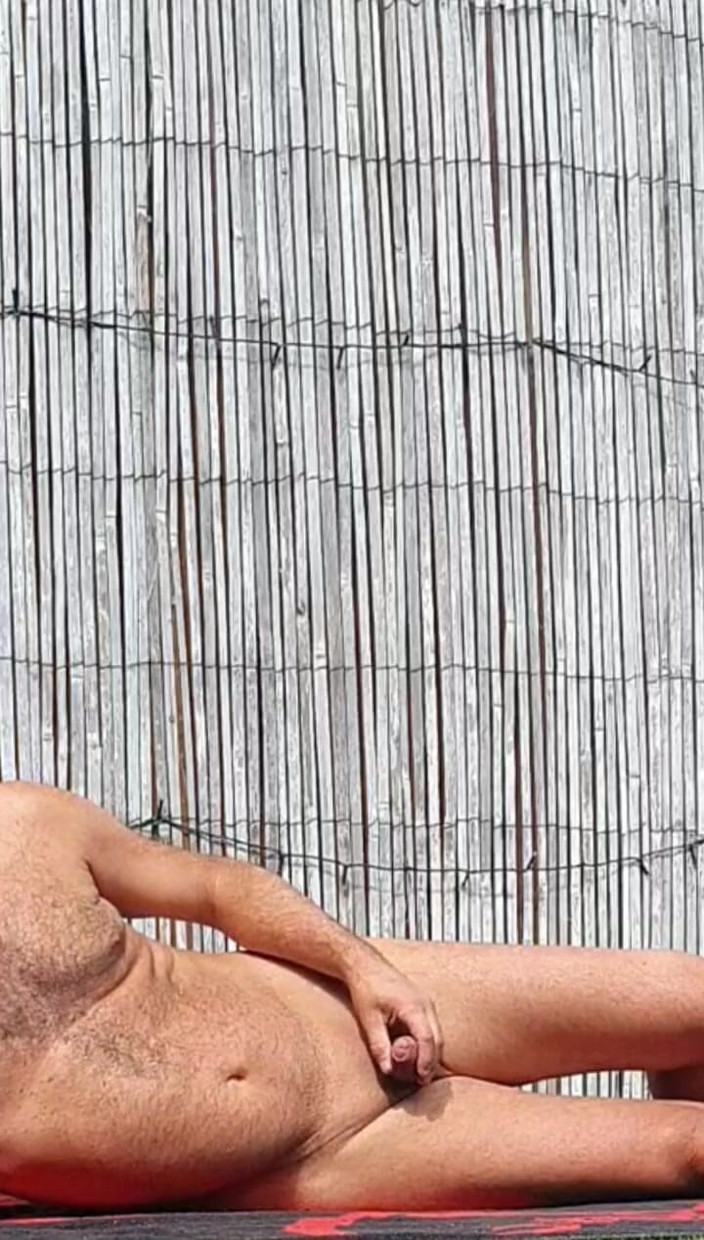 MaleModel: Outside Naked (garden) Compilation