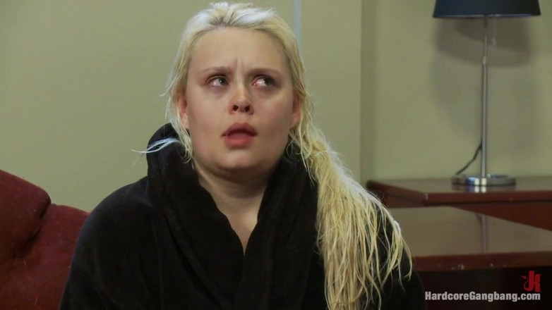 Hardcore Gangbang by Kink: Curvy Blonde Lives Out Her Fantasy of Being Fucked in...