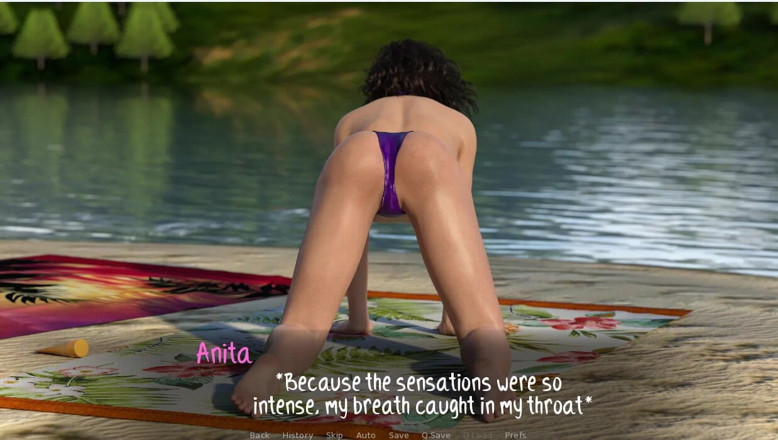 XXX Games Bunk: Weekend Lollygagging - เกมเพลย์ - สวมบทบาท - anita หยอกล้อผู้ชายที่ชายหาด