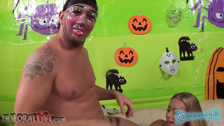 Immoral Live: Nicole Aniston fun filled squirting creampie threesome webcam show