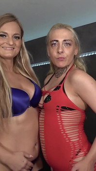 Lina + Bella X Creampie Gangbang Session