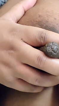 Twisting My Hard Nipples Closeup Lactating