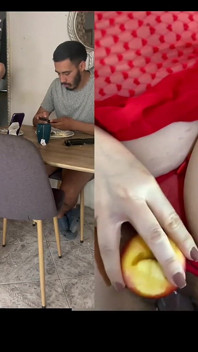Mature Woman Is Fucked by Her Stepson on the Table and Puts It All in
