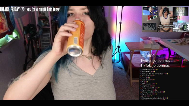 Joltionmac: Onder de arm plagen op cam