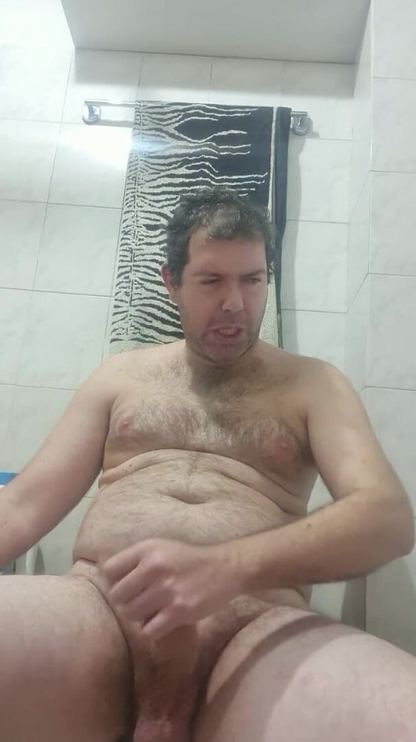 Mirko2589: Big Cock in Bathroom
