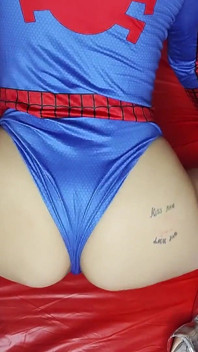 スパイダーウーマン女王様アヘ顔おっぱいとお尻崇拝グーニング