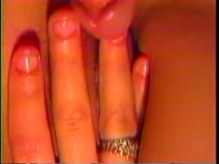 Old Good Porn: Gorgeous cutie moans as a huge pole penetrates her wet...
