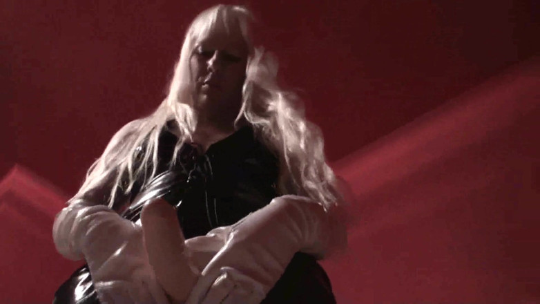 Femdom Austria: Suck on the strapon of tall giant
