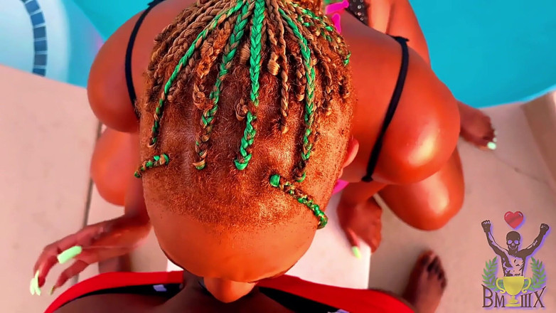 BonesMontana3X: Pool ft. Shanice luv