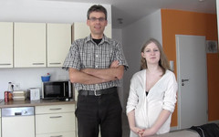 Casting66: Julia操一个2.09米的男人，疯狂！