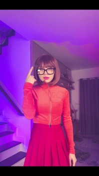 My New Cosplay for Future Halloween I Update a Wig Because Previous Was Not so Good.