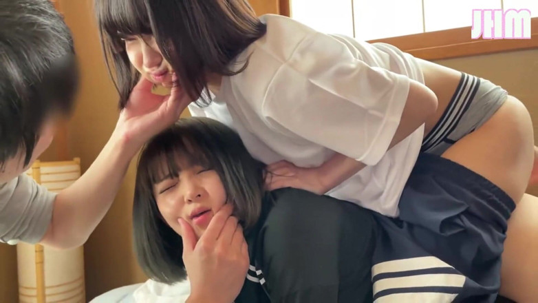 J Hentai Matings: Deux filles enchevêtrées dans un chaos timide, des corps se...