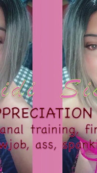 Sissy Anna Sophia Appreciation Session: Toys, Anal Training, Ass Massage, Spanking