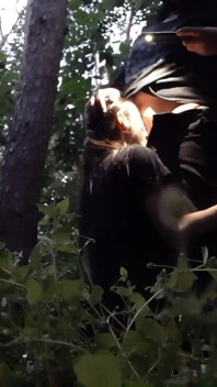 I Fuck My Stepsister in the Mouth in the Woods so Her Boyfriend Doesn't Catch Us