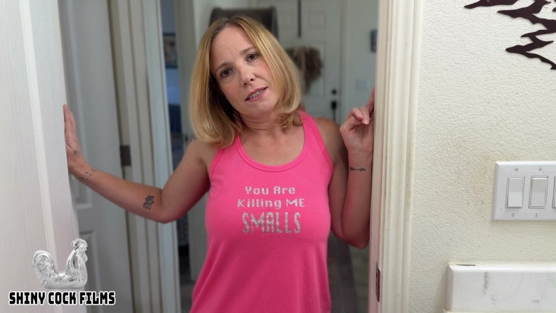 Jane Cane: Caught Gooning to My Stepaunt - Jane Cane, Shiny Cock Films