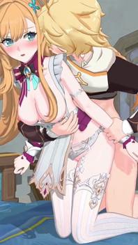 Genshin impact- la dolce torta e il sesso lussurioso di Escoffier - Animazione Hentai 3D