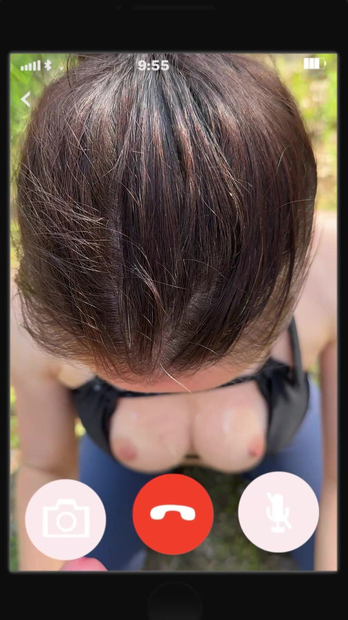RonyaRabe: Geiles Gefühl! Sie Schaut Mir Im Videocall Beim Blasen Zu!
