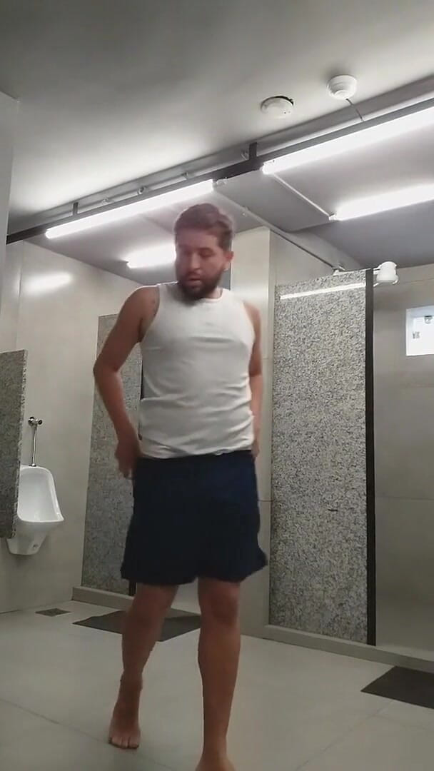 I Almost Got Caught Exposing Myself in the Gym Bathroom, and the Guys Saw Me (Marcosninfo)