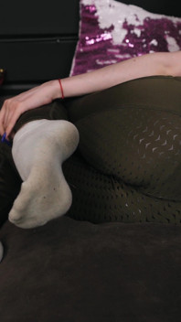 Dirty Socks From 2 Weeks and Leggings Fetish