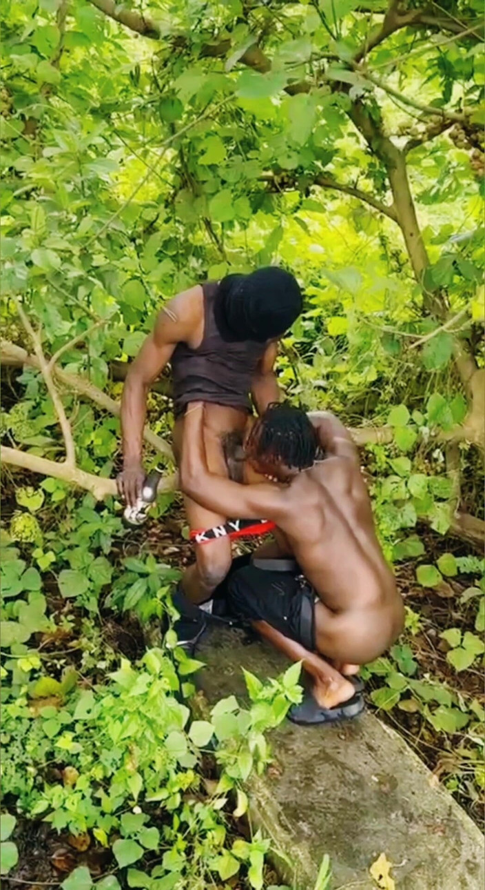 BlaqHandSomeGuy: Draußen: Sex Im Busch
