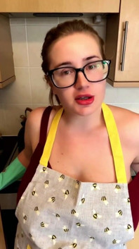 Stepmommy Gets Distracted by Stepson During Chores