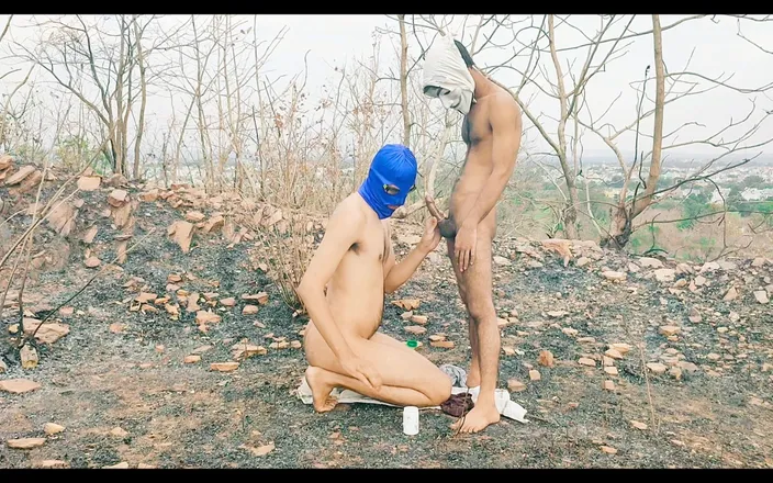 Tani: Sexy Boys Having Fun in Forest Public